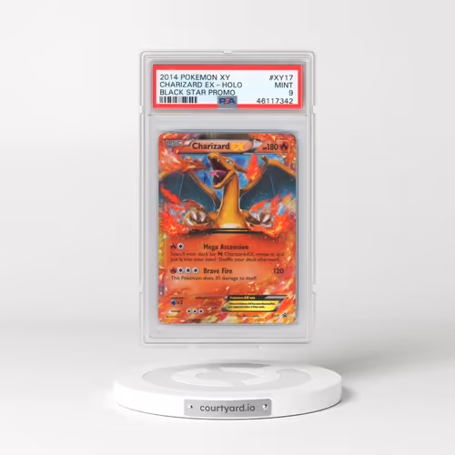 2014 Pokémon XY Black Star Promo #XY17 Charizard EX - Holo (PSA 9 MINT)