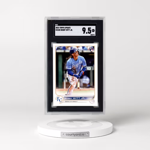 2022 Topps Update #US100 Bobby Witt Jr. (SGC 9.5 MINT+)