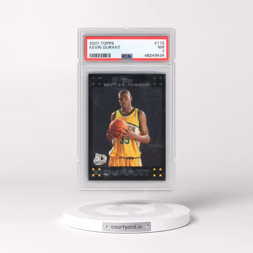 2007 Topps #112 Kevin Durant (PSA 7 NM)