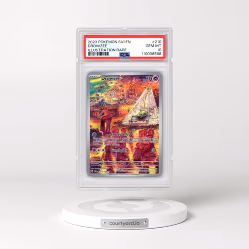 2023 Pokémon Svi EN-Scarlet & Violet #210 Drowzee - Illustration Rare (PSA 10 GEM MINT)