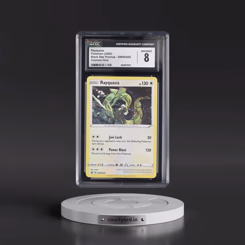 2017 Black Star Promos - Sword & Shield #SWSH029 Rayquaza - (Cosmos Holo) (CGC 8 NM-MT)