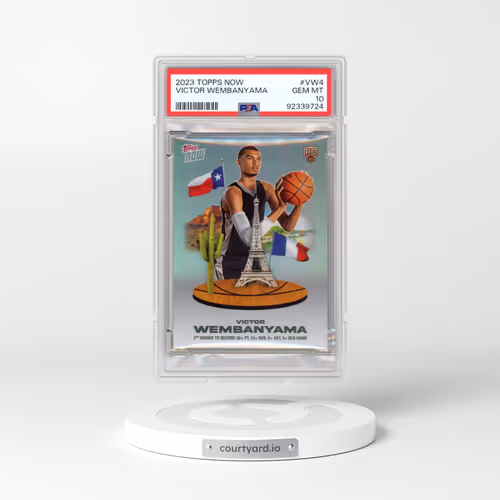 2023 Topps Now #VW4 Victor Wembanyama (PSA 10 GEM MINT)