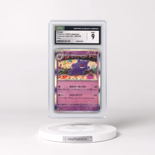 2023 Pokémon Card 151 #094/165 Gengar - Holo (CGC 9 MINT)