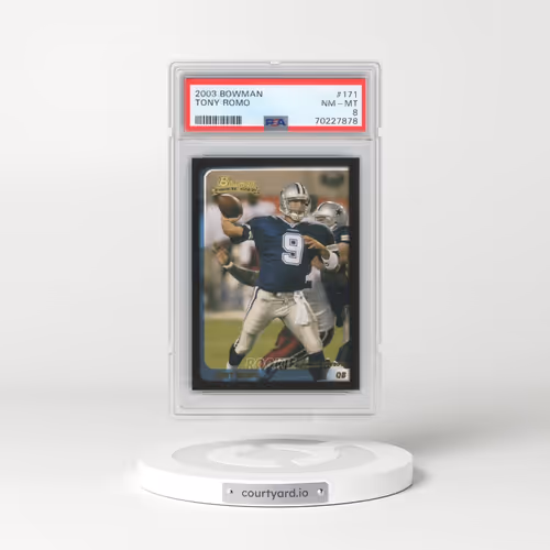 2003 Bowman #171 Tony Romo (PSA 8 NM-MT)