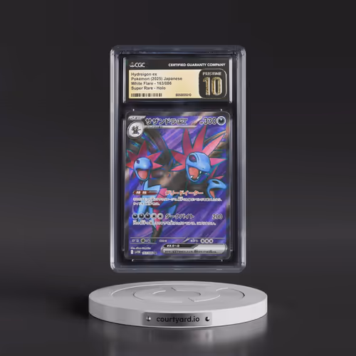 2025 White Flare - sv11W #163/086 Hydreigon ex - Super Rare Holo (CGC 10 PRISTINE)