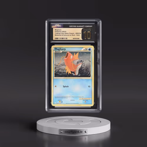 2023 Pokémon Clb-Trading Card Game Classic Blastoise & Suicune EX Deck #006 Magikarp (CGC 10 PRISTIN