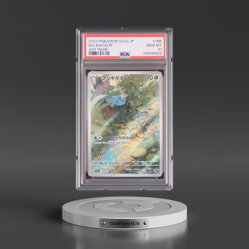 2023 Pokémon Sv2a-Pokemon 151 #166 Bulbasaur - Art Rare (PSA 10 GEM MINT)
