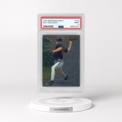 1997 Bowman's Best #134 Roy Halladay (PSA 9 MINT)
