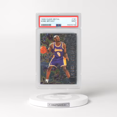 1996 Metal #181 Kobe Bryant (PSA 9 MINT)