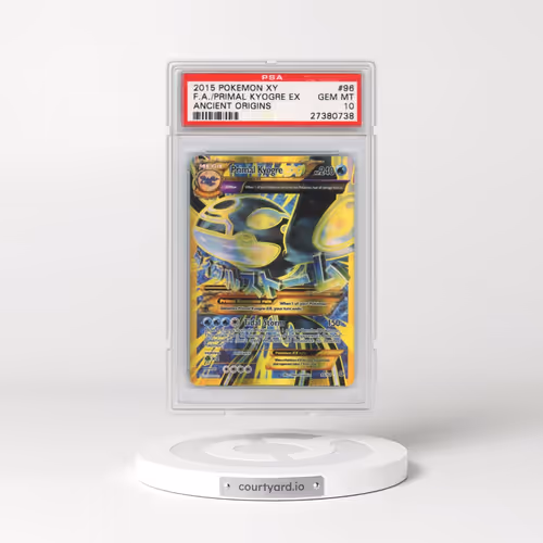 2015 Pokémon XY Ancient Origins #96 Primal Kyogre EX - Holo Full Art (PSA 10 GEM MINT)