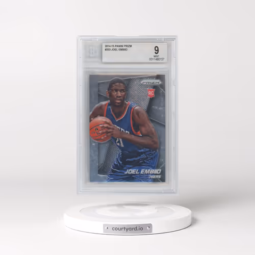 2014 Panini Prizm #253 Joel Embiid (BGS 9 MINT)