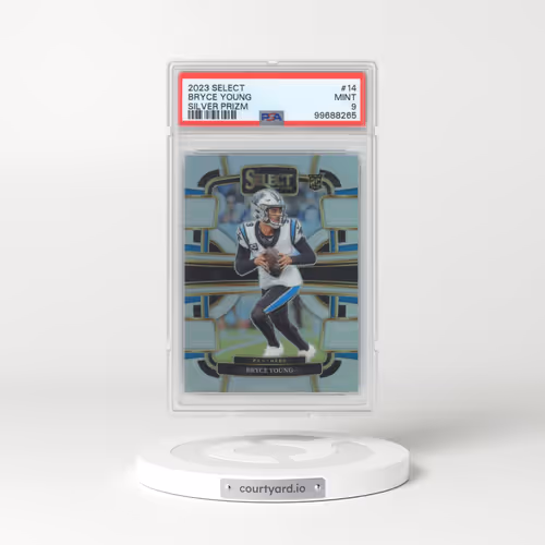 2023 Panini Select #14 Bryce Young - Silver Prizm (PSA 9 MINT)