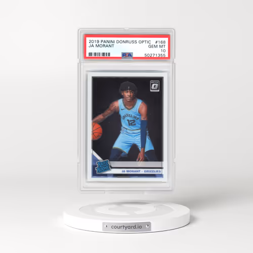 2019 Panini Donruss Optic #168 Ja Morant (PSA 10 GEM MINT)