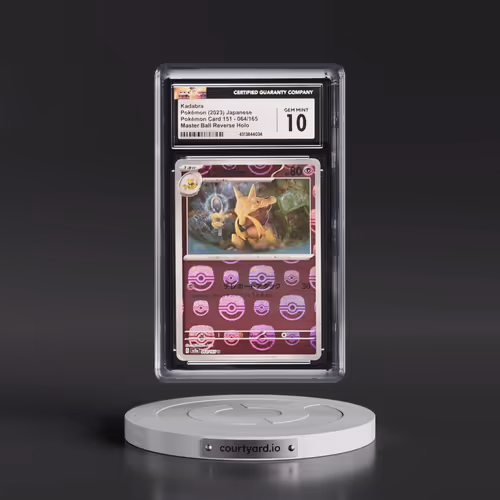 2023 Pokémon Card 151 #064/165 Kadabra - Reverse Holo Master Ball (CGC 10 GEM MINT)