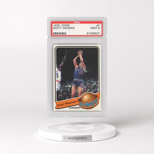 1979 Topps #7 Scott Wedman (PSA 9 MINT)