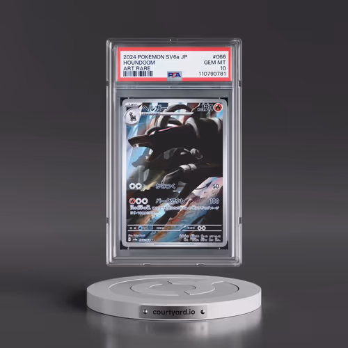 2024 Pokémon Sv6a-Night Wanderer #066 Houndoom - Art Rare (PSA 10 GEM MINT)