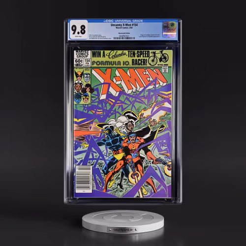Uncanny X-Men #154 CGC 9.8 White Pages (Marvel Comics, 2/82) - Newsstand Edition Universal