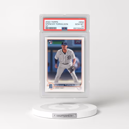 2022 Topps #658 Spencer Torkelson - Series 2-SP (PSA 10 GEM MINT)