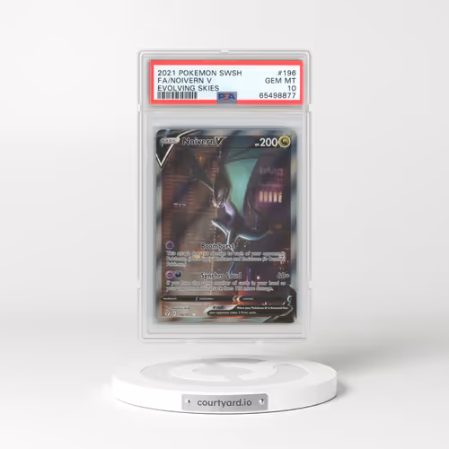 2021 Pokémon Sword & Shield Evolving Skies #196 Noivern V - Holo Full Art (PSA 10 GEM MINT)