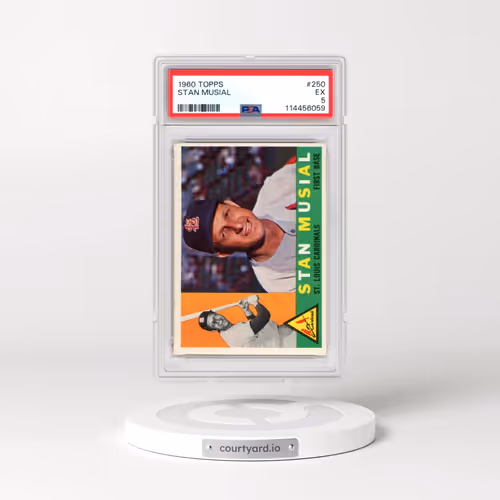 1960 Topps #250 Stan Musial (PSA 5 EX)