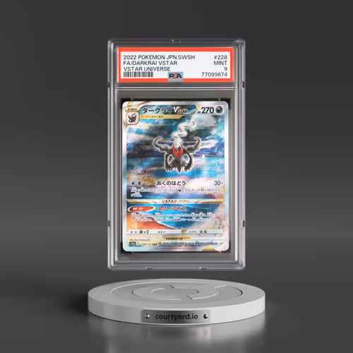 2022 Pokémon Sword & Shield Vstar Universe #228 Darkrai Vstar - Full Art (PSA 9 MINT)