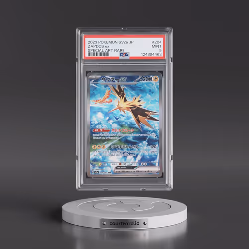 2023 Pokémon Sv2a-Pokemon 151 #204 Zapdos EX - Holo Special Art Rare (PSA 9 MINT)