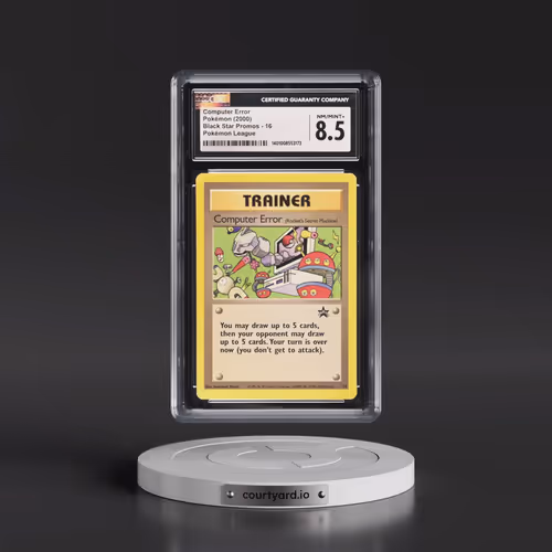 1999 Black Star Promos #16 Computer Error - Pokémon League (CGC 8.5 NM-MT+)