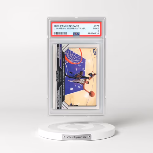 2023 Panini Instant #371 LeBron James/Victor Wembanyama (PSA 9 MINT)