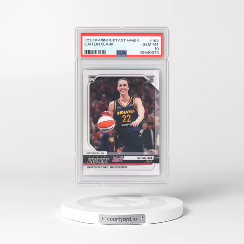 2024 Panini Instant WNBA #198 Caitlin Clark (PSA 10 GEM MINT)