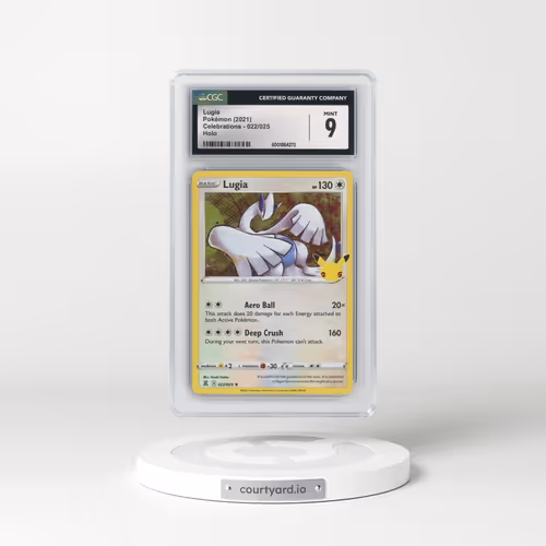 2021 Celebrations #022/025 Lugia - Holo (CGC 9 MINT)