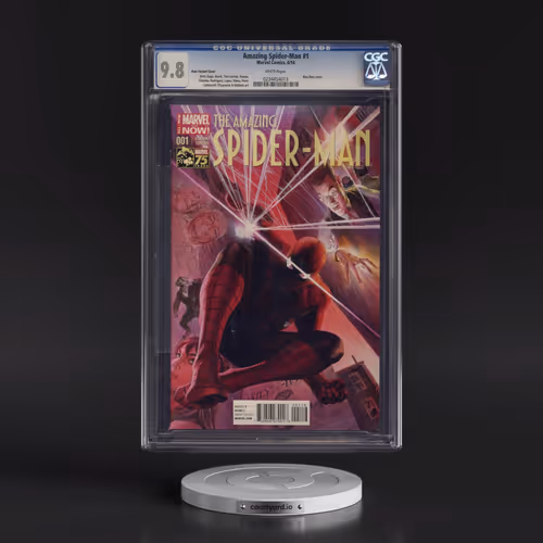 Amazing Spider-Man #1 CGC 9.8 White Pages (Marvel Comics, 6/14) - Universal Ross Variant Cover