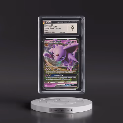 2017 Sun & Moon #61/149 Espeon GX - Holo (CGC 9 MINT)