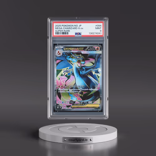 2025 Pokémon M2-Inferno X #094 Mega Charizard X EX - Holo Super Rare (PSA 9 MINT)