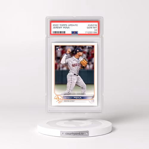 2022 Topps Update #US276 Jeremy Pena (PSA 10 GEM MINT)