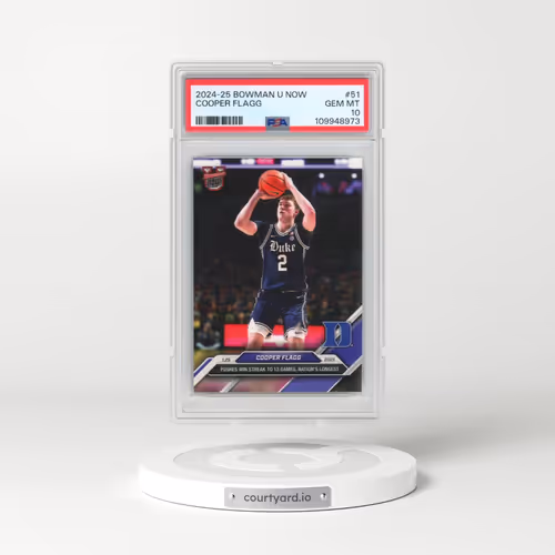 2024-25 Bowman U Now #51 Cooper Flagg (PSA 10 GEM MINT)