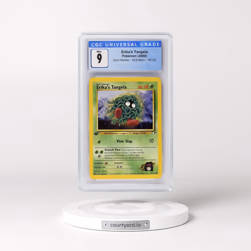 2000 Gym Heroes #79/132 Erika's Tangela - 1st Edition 1st Edition (CGC 9 MINT)