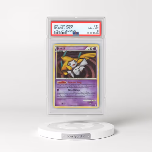 2011 Pokémon Call of Legends #11 Jirachi - Holo (PSA 8 NM-MT)
