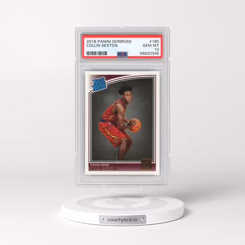 2018 Panini Donruss #180 Collin Sexton (PSA 10 GEM MINT)