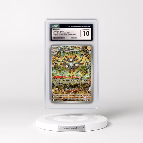 2024 Black Star Promos - Scarlet & Violet SVP EN #159 Magneton - Surging Sparks Elite Trainer Box (CGC 10 GEM MINT)