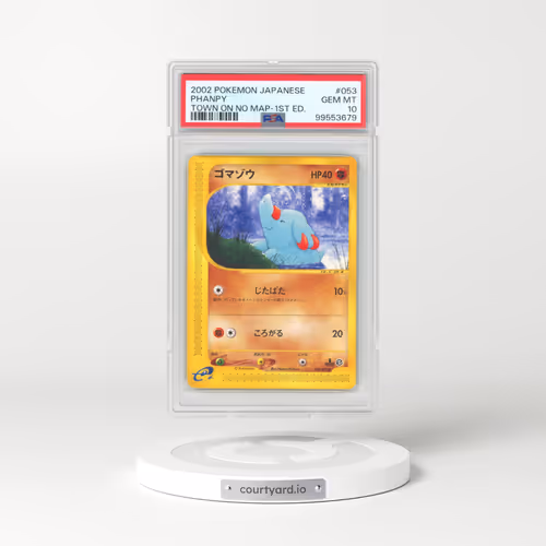 2002 Pokémon the Town on No Map #053 Phanpy - 1st Edition (PSA 10 GEM MINT)