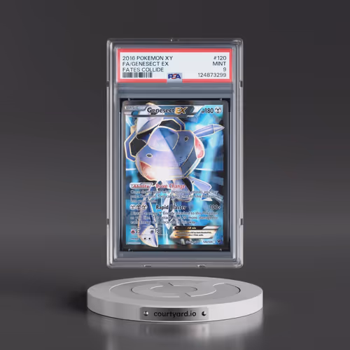 2016 Pokémon XY Fates Collide #120 Genesect EX - Holo Full Art (PSA 9 MINT)