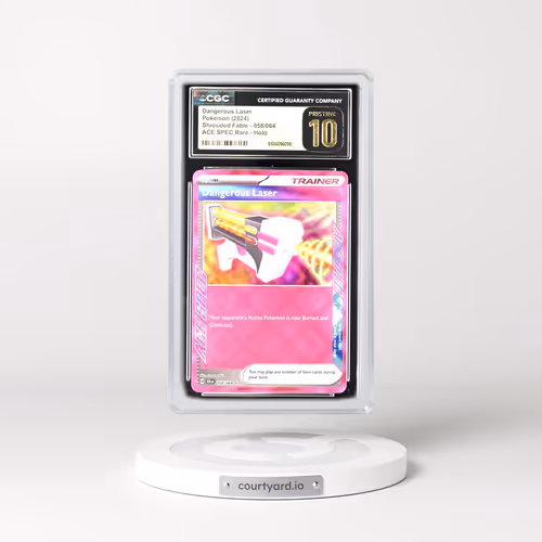 2024 Pokémon Sfa EN-Shrouded Fable #058 Dangerous Laser (CGC 10 PRISTINE)