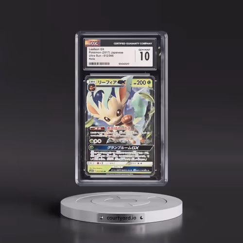 2017 Ultra Sun #012/066 Leafeon GX - Holo (CGC 10 GEM MINT)