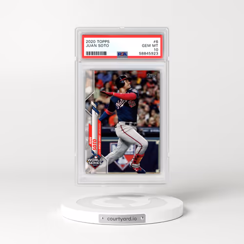 2020 Topps #6 Juan Soto (PSA 10 GEM MINT)