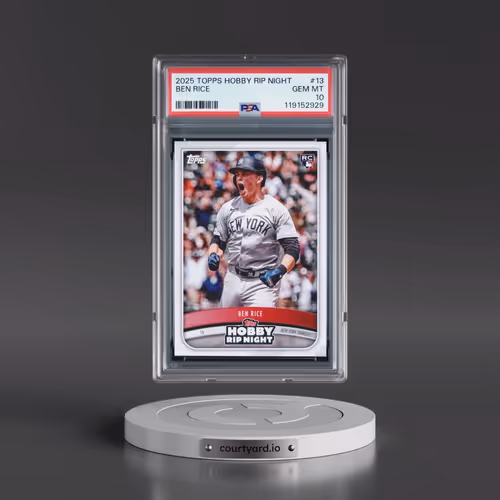 2025 Topps Hobby Rip Night #13 Ben Rice (PSA 10 GEM MINT)