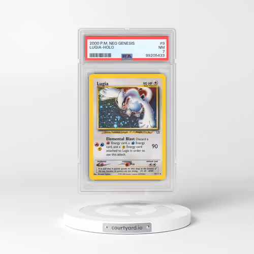 2000 Pokémon Neo Genesis #9 Lugia - Holo (PSA 7 NM)