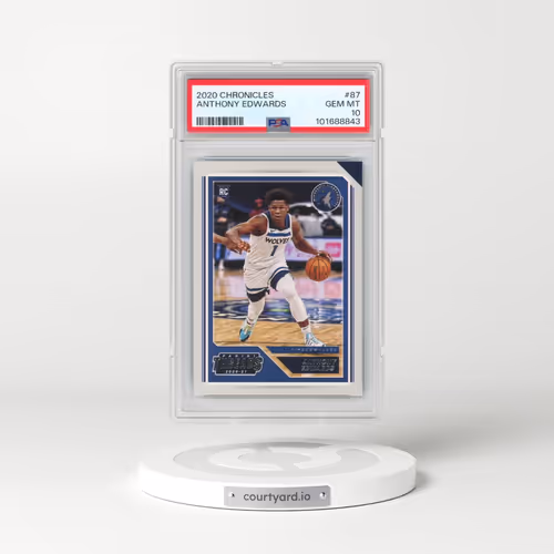 2020 Panini Chronicles #87 Anthony Edwards (PSA 10 GEM MINT)