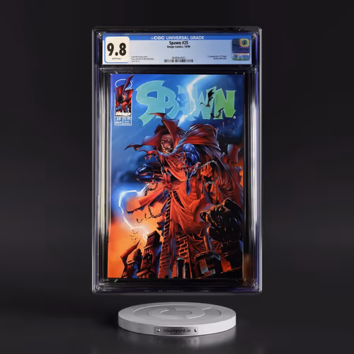 Spawn #25 CGC 9.8 White Pages (Image Comics, 10/94) - Universal
