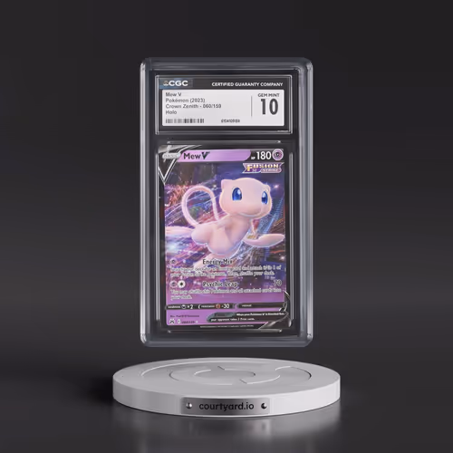 2023 Crown Zenith #060/159 Mew V - Holo (CGC 10 GEM MINT)