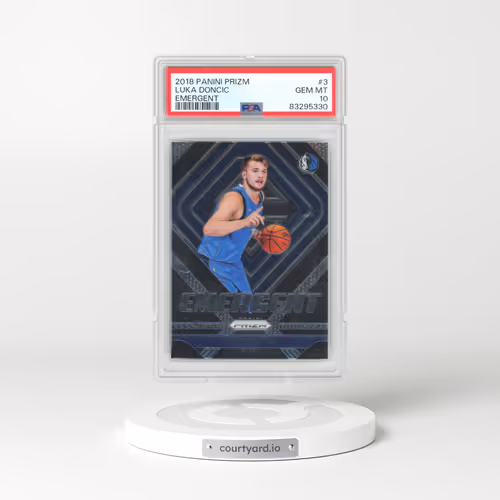 2018 Panini Prizm Emergent #3 Luka Doncic (PSA 10 GEM MINT)